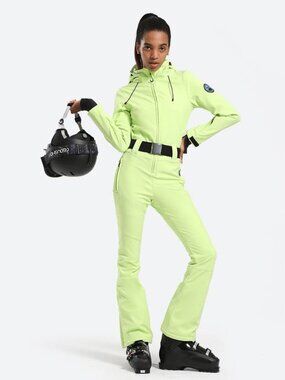 NEW GSOU Snow Classic Belted Ski Suit Women’s